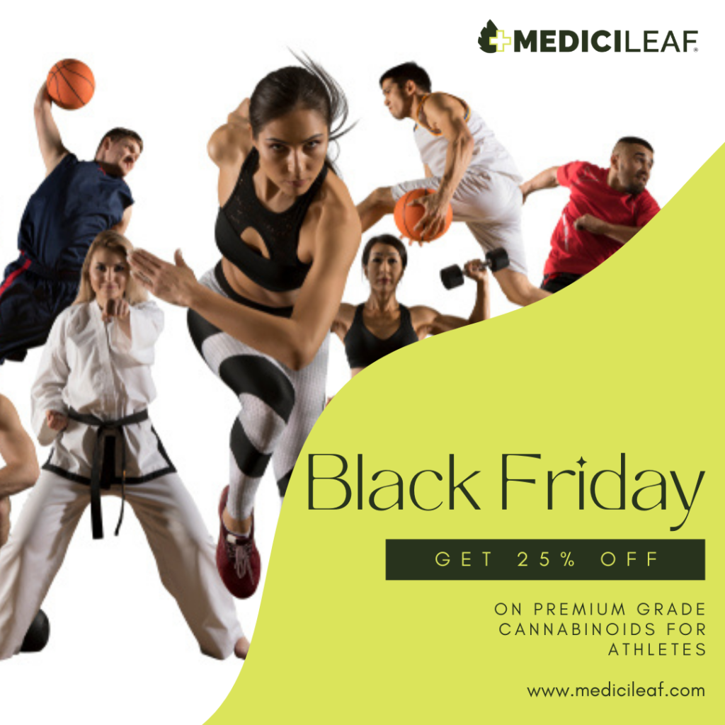 Black Friday CBD Deals for Athletes